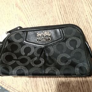 Coach makeup bag